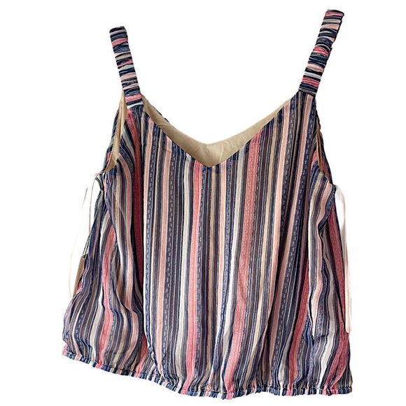 Mine Britton Stripped Tank Stitch Fix NWT Size Large - Picture 4 of 5